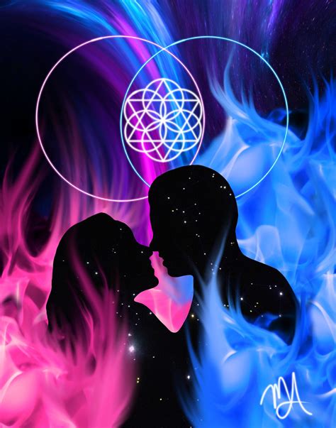 The Spiritual Symbolism of Twin Flame Separation and Divine Union